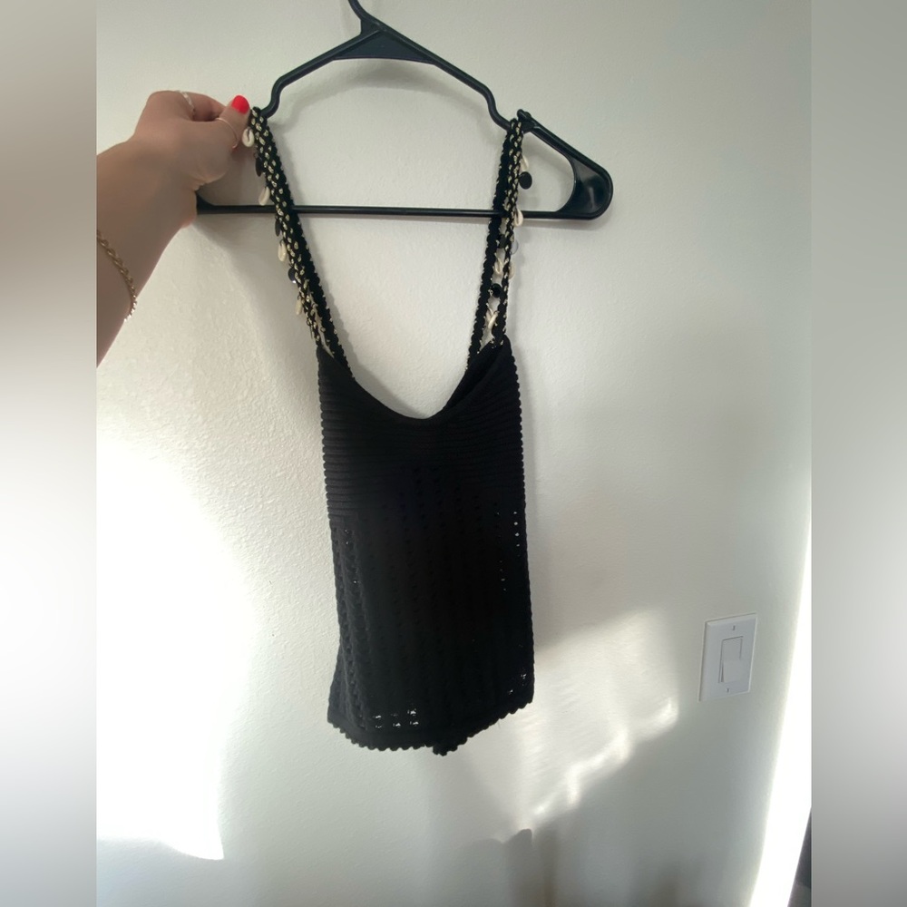 Shell knit top